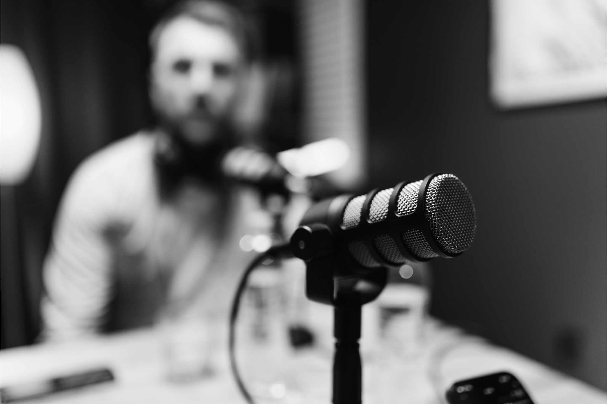 Hintergrundbild Mikrofon